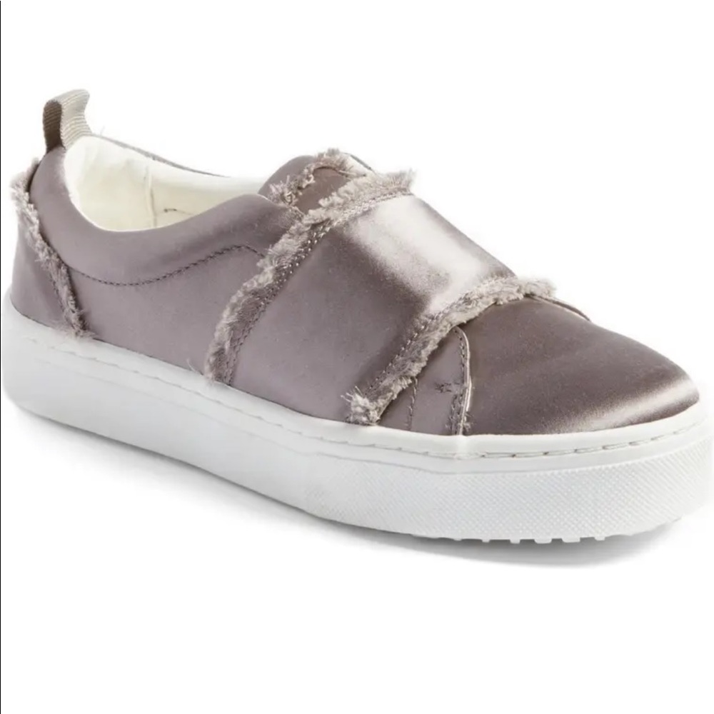Sam Edelman Levine Fringe Slip-On Platform Sneaker